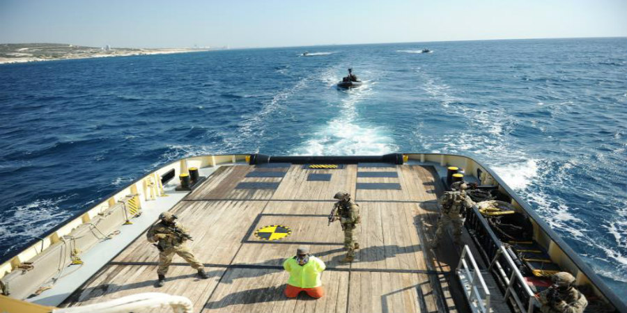 Το Βασιλικό Ναυτικό στη μεγαλύτερη αποστολή του στην Κύπρο για άσκηση 'Νέμεσις' και εκπαίδευση